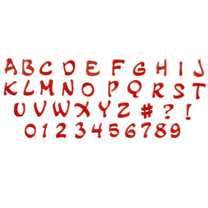 Cortadores tappit letras y números mayúsculas Magical (3) - FMM