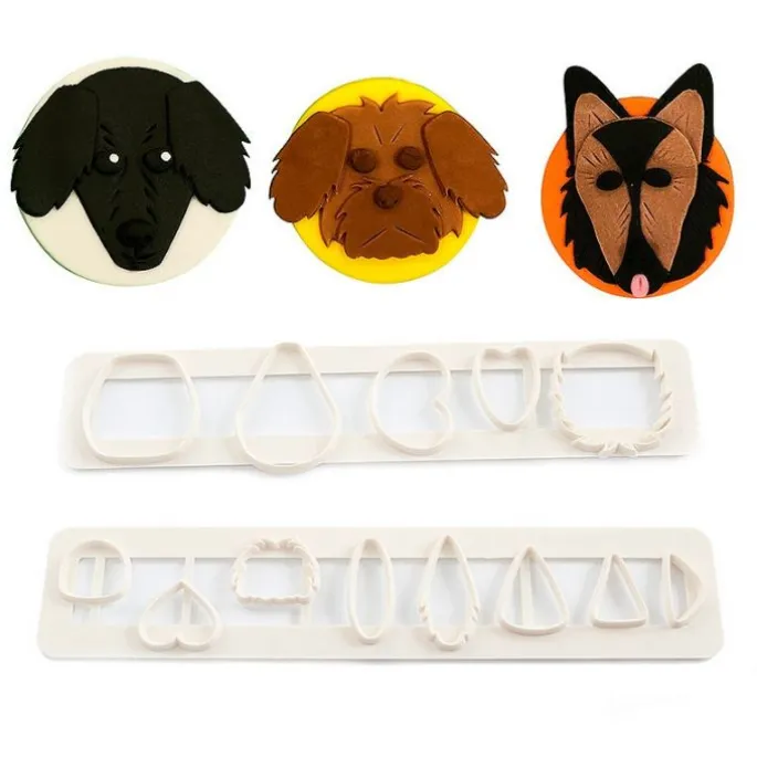 Cortadores tappit multifunción para caras de perro (2) - FMM