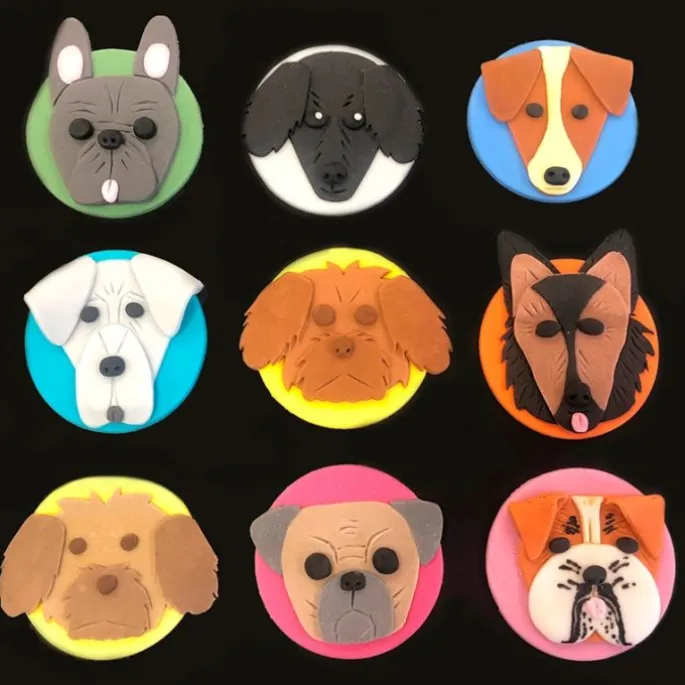 Cortadores tappit multifunción para caras de perro (2) - FMM