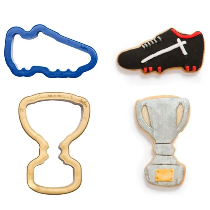 Cortadores trofeo y zapatilla de fútbol (2) - Decora