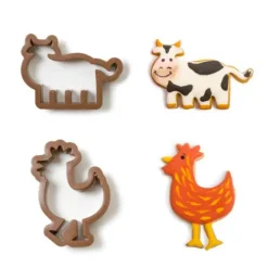 Cortadores vaca y gallina (2) - Decora