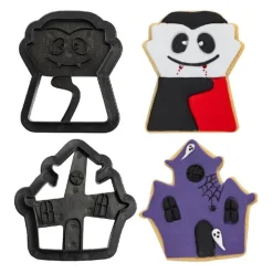 Cortadores vampiro y castillo Halloween (2) - Decora