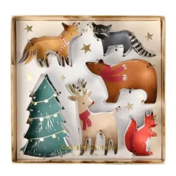 Cortadores variados animales de Navidad (6) - Meri Meri