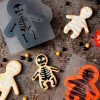 Cortadores y stencils esqueletos y momias Halloween - Decora