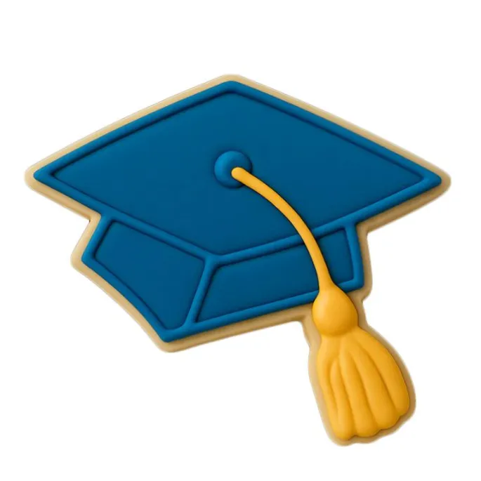 Cortador gorro de graduación 10,5 cm - Cookie Cutter