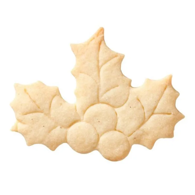 Cortador hojas de acebo de Navidad 7,5 cm - Birkmann