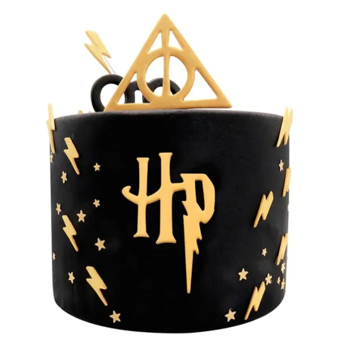 Cortador metálico dorado Harry Potter 10 cm - PME