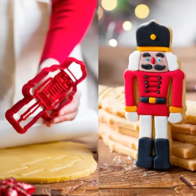 Cortador muñeco cascanueces Navidad - Decora