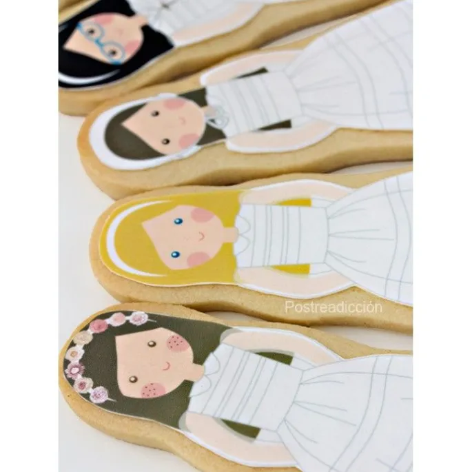 Cortador niña comunión Paloma 13 cm - Postreadicción