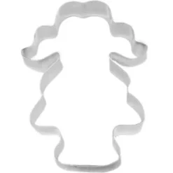 Cortador niña con coletas 10,5 cm - Cutter Sweet