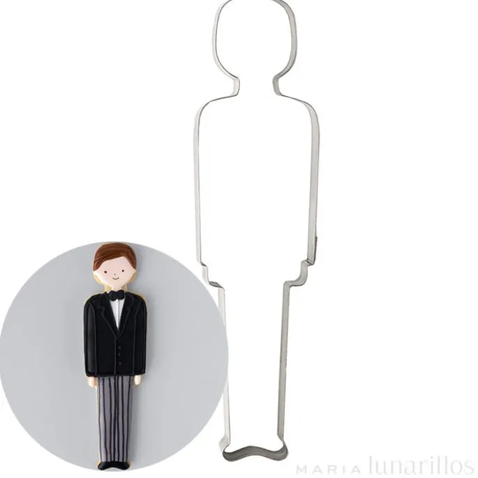 Cortador novio 16 cm - Postreadicción