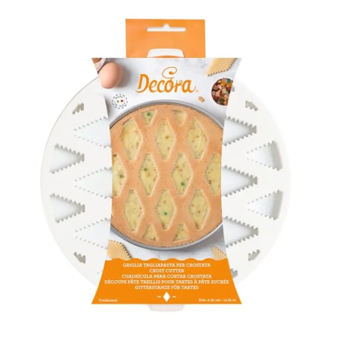 Cortador para crostata tradicional 30,5 cm - Decora