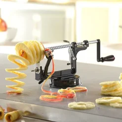 Cortador, pelador y descorazonador de manzanas 3 en 1 Delicio - Acero inoxidable - Gefu