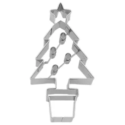 Cortador árbol de Navidad con estrella 8,7 cm - Birkmann