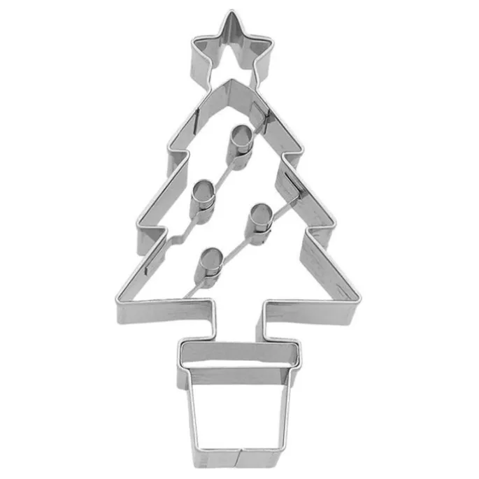 Cortador árbol de Navidad con estrella 8,7 cm - Birkmann
