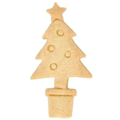 Cortador árbol de Navidad con estrella 8,7 cm - Birkmann