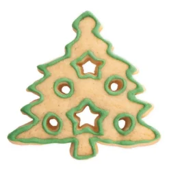 Cortador árbol de Navidad con estrellas y bolas 8 cm - Städter