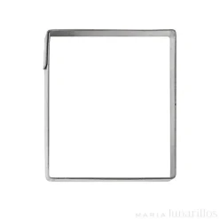 Cortador rectángulo sello 4,6 cm - Cookie Cutter