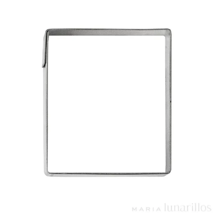 Cortador rectángulo sello 4,6 cm - Cookie Cutter