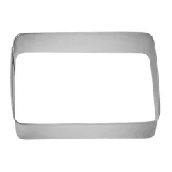 Cortador rectángulo 9 x 6,7 cm - Cookie Cutter