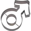 Cortador signo masculino 9 cm - Städter