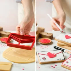 Cortador sobre carta San Valentín - Decora