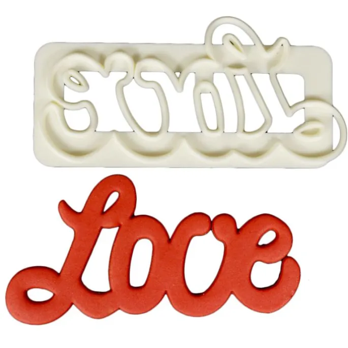 Cortador tappit Love cursiva 13 cm - FMM