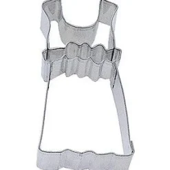 Cortador vestido con lazo 7,5 cm