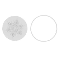 Cortador y marcador copo de nieve Navidad - Wilton