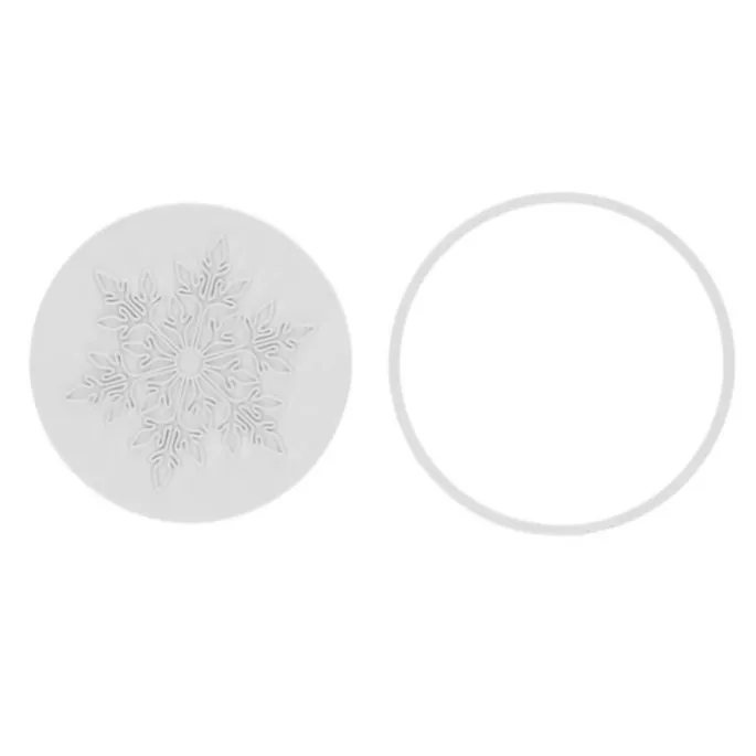 Cortador y marcador copo de nieve Navidad - Wilton