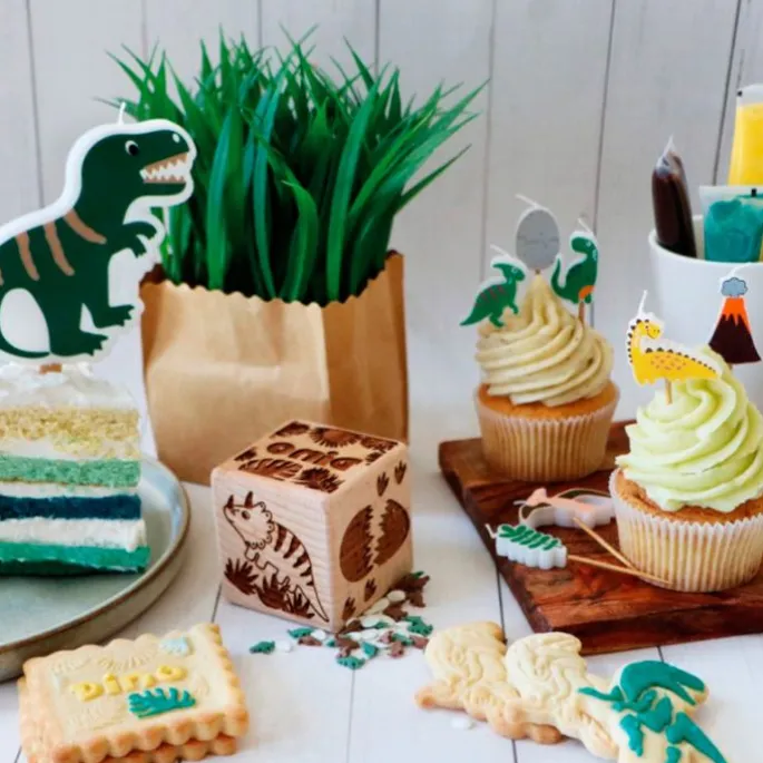 Cortador y marcador diseños dinosaurios - ScrapCooking