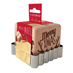 Cortador y marcador mensajes navideños - ScrapCooking