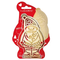 Cortador y marcador Papá Noel Navidad - ScrapCooking
