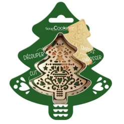 Cortador y marcador árbol de Navidad - ScrapCooking