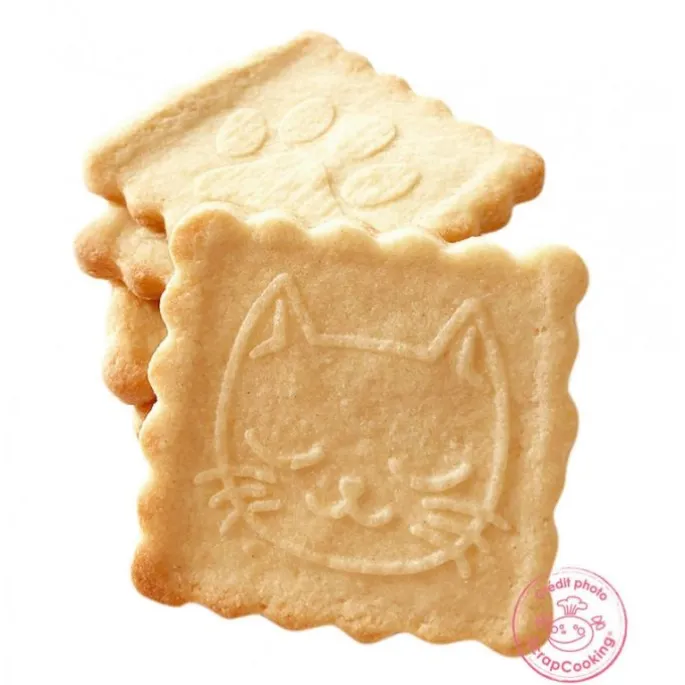 Cortador y sello marcador gato - ScrapCooking