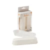 Cápsulas alargadas blancas para eclairs (36) - Decora