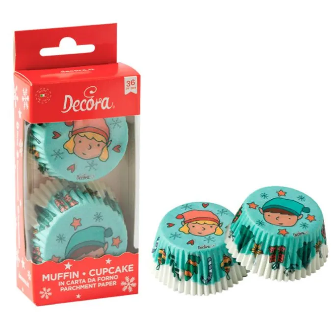 Cápsulas azules elfos de Navidad (36) - Decora