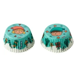 Cápsulas azules elfos de Navidad (36) - Decora
