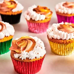 Cápsulas azules metalizadas (48) - Funcakes