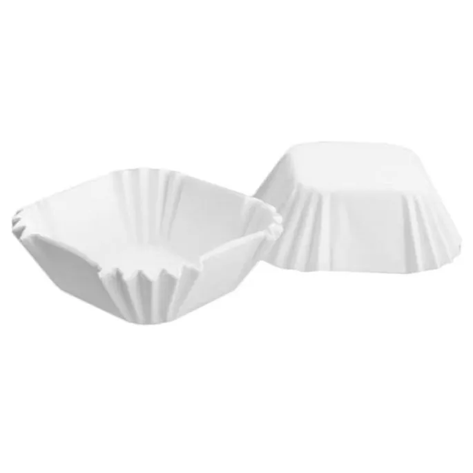 Cápsulas blancas cuadradas para marquesas 4 cm (30)