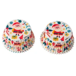 Cápsulas blancas Papá Noel Navidad (36) - Decora