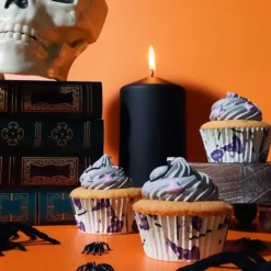 Cápsulas blancas sombreros bruja mago Halloween (30) - PME