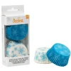Cápsulas blancas y azules copos de nieve frozen (36) - Decora