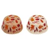 Cápsulas blancas y marrones hojas de otoño (36) - Decora