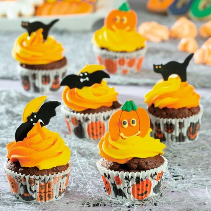 Cápsulas calabazas, fantasmas y murciélagos Halloween (36) - Decora