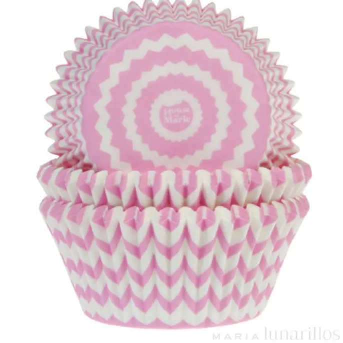 Cápsulas Chevron pink (50) - House of Marie