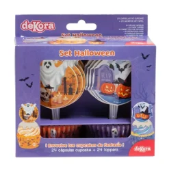 Cápsulas cupcakes y toppers Halloween (24) - Dekora