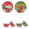 Cápsulas cupcakes y toppers Navidad (24) - Dekora