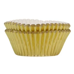 Cápsulas doradas metalizadas (48) - Funcakes