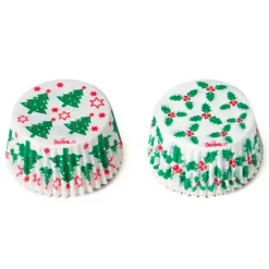 Cápsulas hojas de acebo y árboles de Navidad (36) - Decora